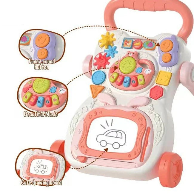 Cartoon Multi-Function Walking Car ©