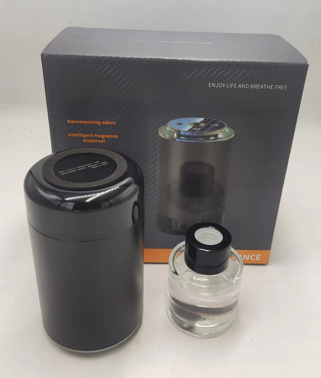 Car Air Purifier & Fragrance Diffuser