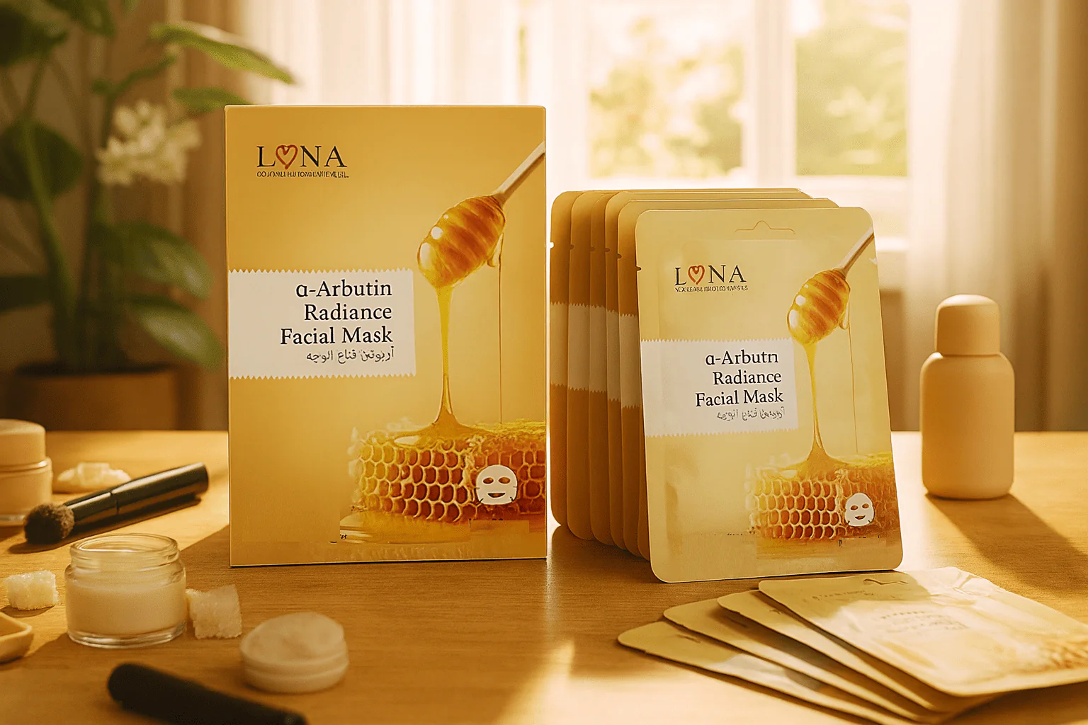 LONA - A-Arbutin Radiance Facial Mask